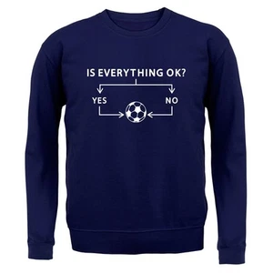 Is Everything Okay? Football - Kids Hoodie / Sweater - Funny Love Player Team - Picture 1 of 20