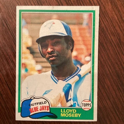 1981 Topps - Lloyd Moseby #643 (RC) - Image 1 of 2