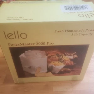 Lello Pasta Maker 3000 Pro Pastamaster Homemade Machine 3 lb Capacity  - Picture 1 of 3
