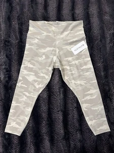 NWT Athleta Elation Camo 7/8 Tight Taupe 1X #563650 Leggings NEW - Picture 1 of 6