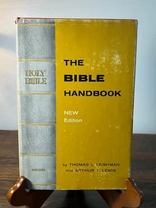 The Bible Handbook by Thomas Leishman SIGNED 1965 - Picture 1 of 9
