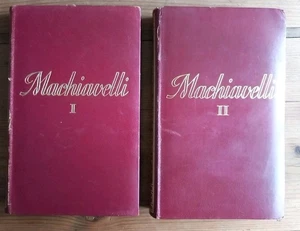 Tutte le opere di NICCOLO' MACCHIAVELLI  2 Voll - Classici MONDADORI 1949 - 1950 - Foto 1 di 12