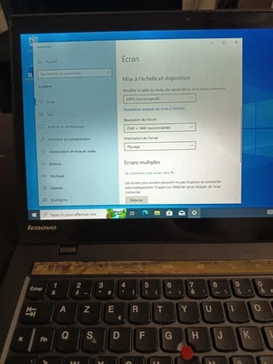 Lenovo ThinkPad X1 Carbon - Wifi + Cellulaire 4G - Windows 10 Pro QWERTY - Photo 1/4