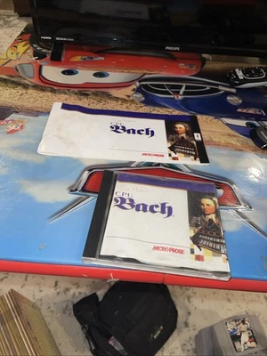 Sid Meier's C.P.U. Bach Panasonic 3DO 1994 With Manual ( No Box ) Free Ship - Image 1 of 4