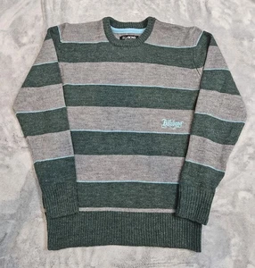 Billabong Men's Wool Blend Sweater Size Medium Green/Gray - Picture 1 of 7