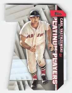 2021 Topps #PDC-37 Carl Yastrzemski Platinum Players Die Cut Boston Red Sox 1128 - Picture 1 of 2