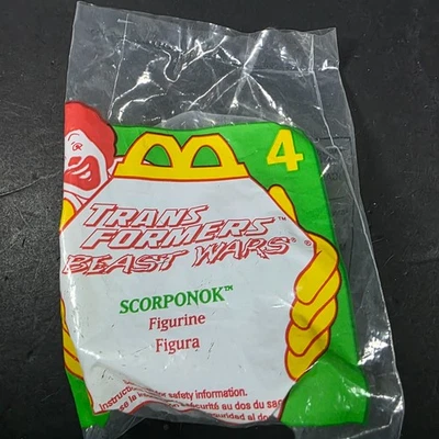 Juguete de colección Scorponok 1997 McDonalds Transformers Beast Wars Foto 1 de 2