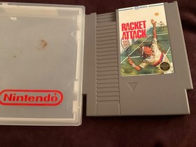 NINTENDO NES RACKET ATTACK 1985PLAYED AFEW XS GENUINE