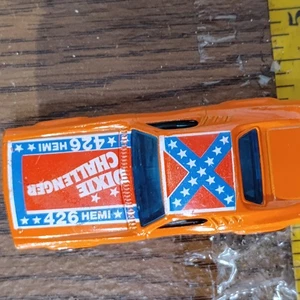 Hot Wheels Vintage 1970 1:64 Dixie Challenger 426 Hemi Hong Kong Nice B16 - Picture 1 of 6