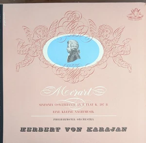 Mozart Sinfonia Concertante/Eine Kleine Nacht Music/karajan/Philharmonia - Imagen 1 de 5