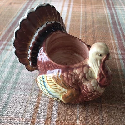 Thanksgiving Yankee Candle Turkey Votive Tealight Holder Fall Decor - Image 1 of 4