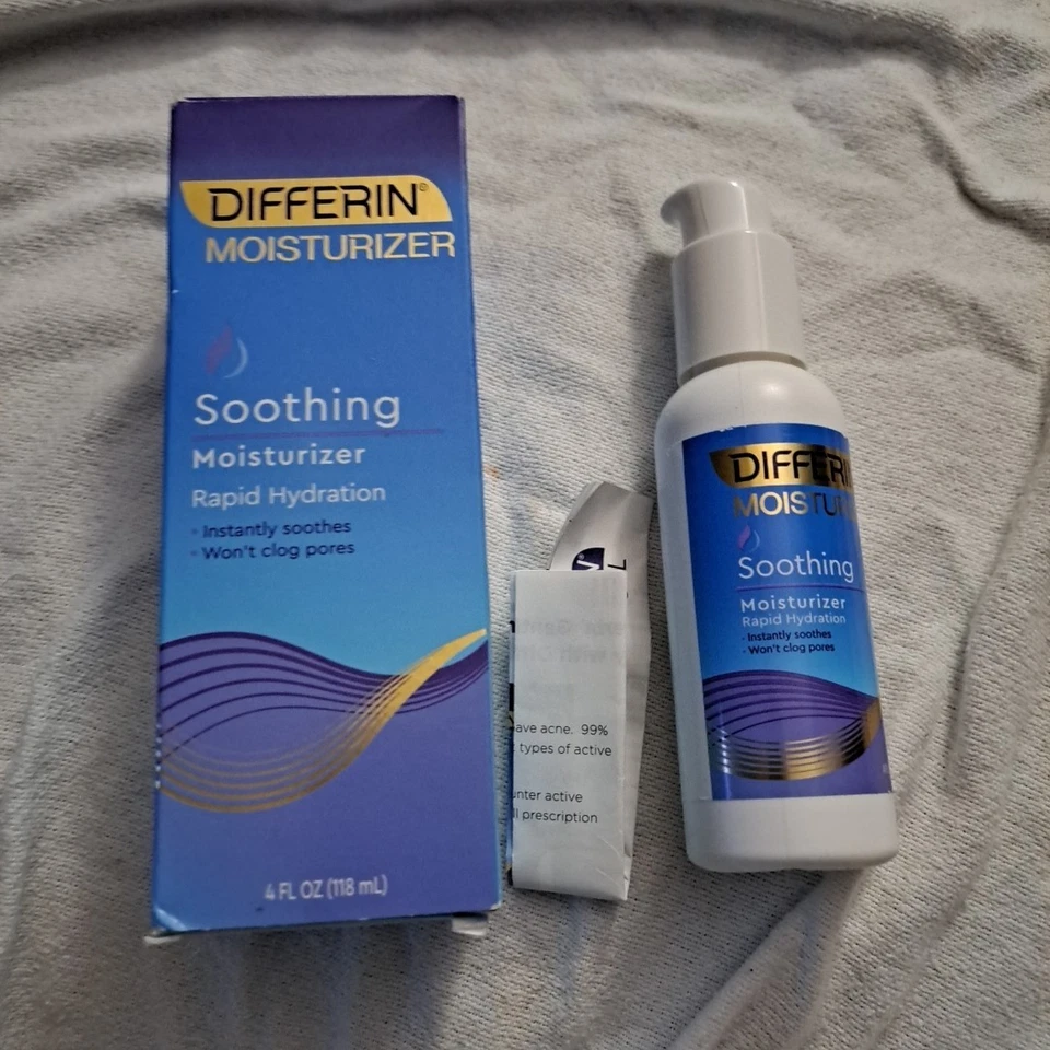 Differin 8 Balancing Moisturizer 4 FL Oz Fragrance