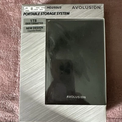 Avolusion HD250U3 500GB USB 3.0 Portable External Hard Drive, XBOX Formatted - Image 1 of 3
