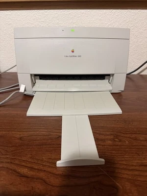 Vintage Apple Color Style Writer 2400 Printer With Cords Tested - Image 1 of 4