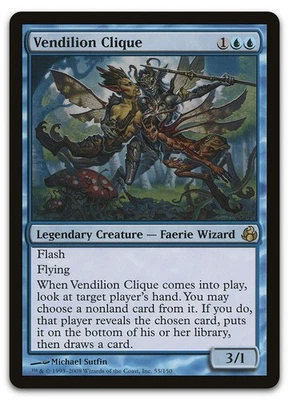 Vendilion Clique #55 (NM) Morningtide MOR Magic MTG - Image 1 of 2