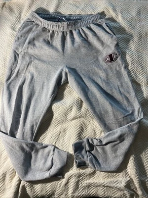 Joggers Champion grises para hombre, vintage, sin defectos, XL Foto 1 de 4