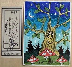 MTG ARTIST PROOF MTG Argothian Treefolk AP Sketch Art Amy WEBER - Picture 1 of 2