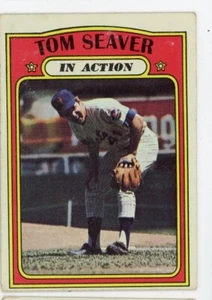 TOM SEAVER 1972 Topps In Action #446. METS - Picture 1 of 2