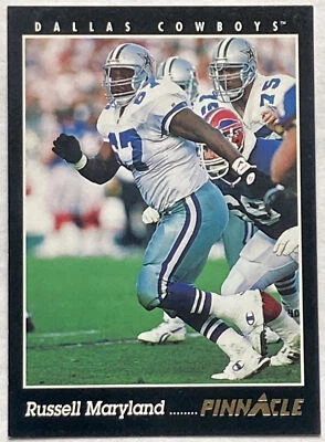 Russell Maryland 1993 Score, Pinnacle Card #273 - Image 1 of 4
