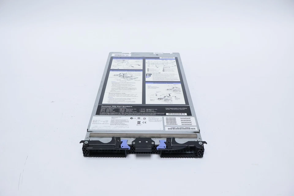 IBM 7870AC1 Blade Server 2x Intel Xeon E5540 40GB RAM No HDD - Image 1 of 4