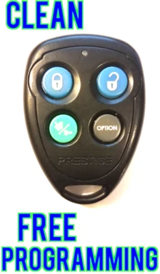 Mando a distancia sin llave Clean Prestige 91P llavero de 1 vía 4 botones H50T43 programación gratuita Foto 1 de 4