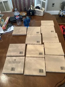 12 US UNCIRCULATED Sets United States 2008 To 2020 (miss 2018) run Boxes Brown - Picture 1 of 17