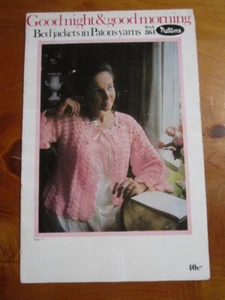 KNITTING PATTERN BOOK GOOD NIGHT & GOOD MORNING GREAT **** MUST SEE - Picture 1 of 3
