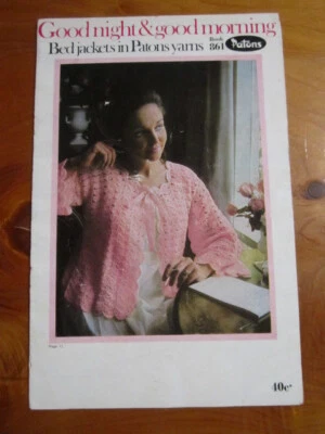 KNITTING PATTERN BOOK GOOD NIGHT & GOOD MORNING   GREAT **** MUST SEE - Image 1 of 3