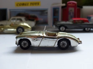 Corgi Toys 300 Austin Healey Trophy Edition in silver plate finish - Picture 1 of 8