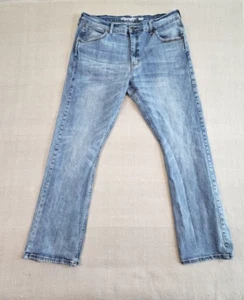 Wrangler Retro Slim Boot Jeans Men's W38 L34 Western Cowboy Denimcore Workwear - Picture 1 of 12