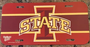 Vintage Iowa State Plastic License Plate - Picture 1 of 4