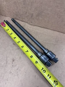 2pc Apex USA Impact Driver 7/16" Hex x 1/2" Sq. Drive 9" Swivel Socket Extension - Picture 1 of 5