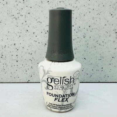 Gelish Brush On Foundation Flex Gel Clear 15 ml 0.5oz #1148015 — 第 1/2 张图片