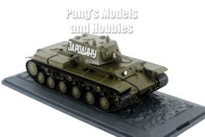 KV-1  Soviet Heavy Tank & Display Base - 1941 1/43 Scale Diecast Model - Image 1 of 4