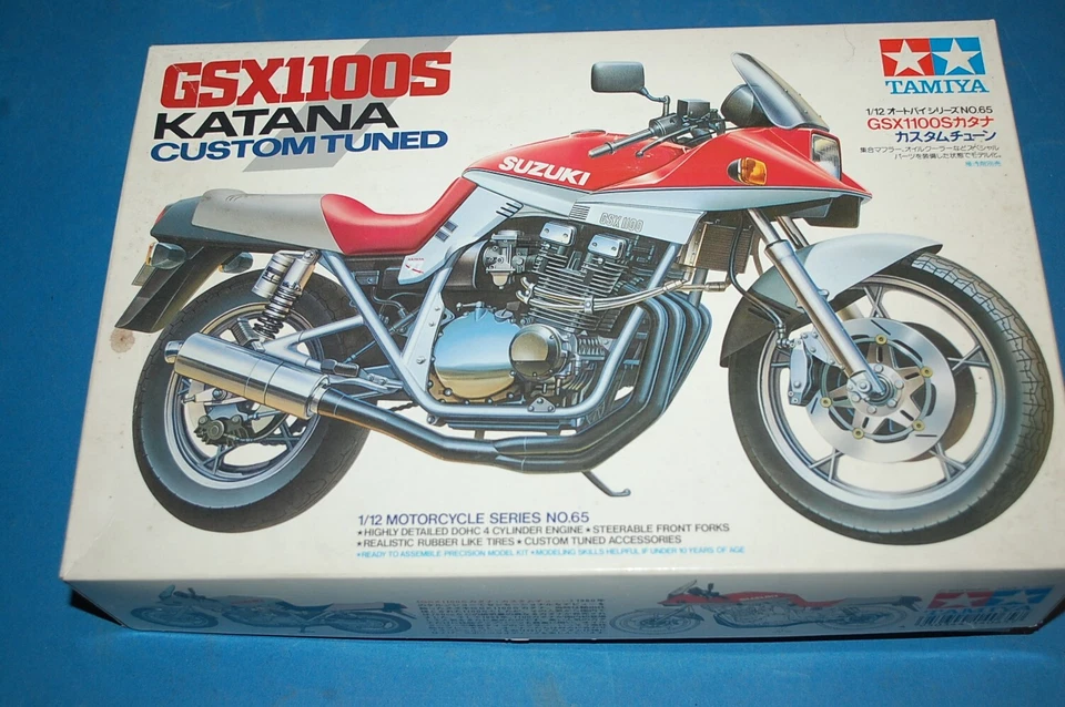 Tamiya 14065 - GSX 1100S Katana Custom Tuned scala 1/12 - Immagine 1 di 1