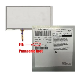Panasonic version Replacement Display 2018-24 7" Nissan Kicks Versa Touch Screen - Picture 1 of 5