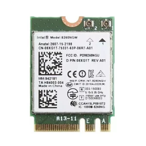 OriginaI Intel Dual Band Wireles AC8260 Model 8260NGW 867Mbps M.2 BT4.2 08XG1T - Bild 1 von 1