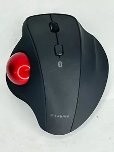 Sanwa Supply Bluetooth Mouse Trackball Quiet 3Button Optical - Picture 1 of 10