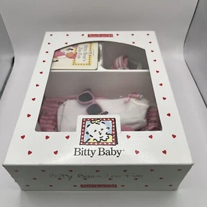 Incomplete Set! Bitty Baby American Girl Doll Wild Things Set Pink Zoo Orig. Box - Picture 1 of 12
