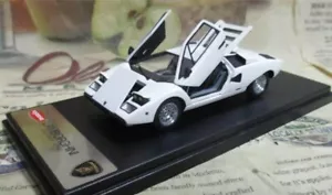 1/43 MR Model Cars Kyosho Production Lamborghini Countach LP400 Blanco 04101W - Imagen 1 de 4