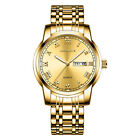 Men's Luxury Watches Stainless Steel Luminous Quartz Business Wrist Watch Au