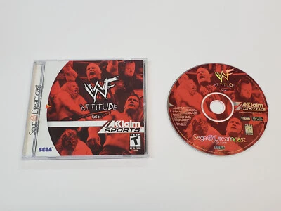 WWF Attitude CIB Complete Game Sega Dreamcast Tested * - Image 1 of 4