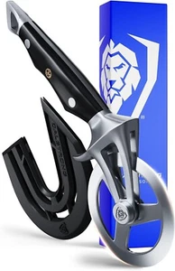 Professional Pizza Cutter - High-Carbon Stainless Steel with Quick-Dry Sheath - Picture 1 of 11