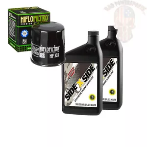 Oil And Filter Change Kit For 2003 Polaris Trail Boss 330 Klotz Synthetic 5W-40 - Picture 1 of 1