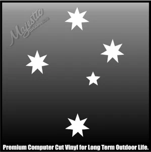 SOUTHERN CROSS - DECAL - 300mm x 200mm - CAR DECAL / STICKER - Imagen 1 de 1