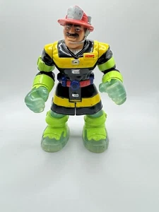 2002 Fisher-Price Rescue Heroes Billy Blaze Firefighter Action Figure - Picture 1 of 6