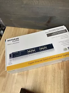 NetGear ProSafe (JGS516) 16-Ports Rack-Mountable Switch - Picture 1 of 7