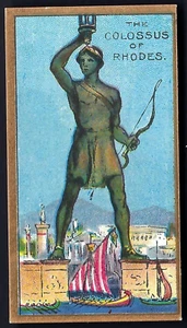 COHEN WEENEN - WONDERS OF THE WORLD (GREY) - THE COLOSSUS OF RHODES - Picture 1 of 2