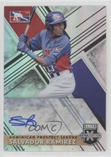 2019 Panini Elite Extra Edition Dominican Prospect League Salvador Ramirez Auto