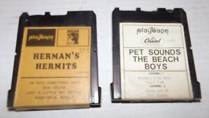 The Beach Boys "Pet Sounds" & Herman's Hermits Playtape 2-Track Cartridge  